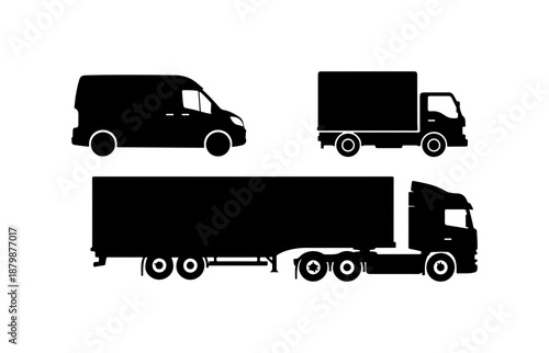 Truck Silhouettes Collection
