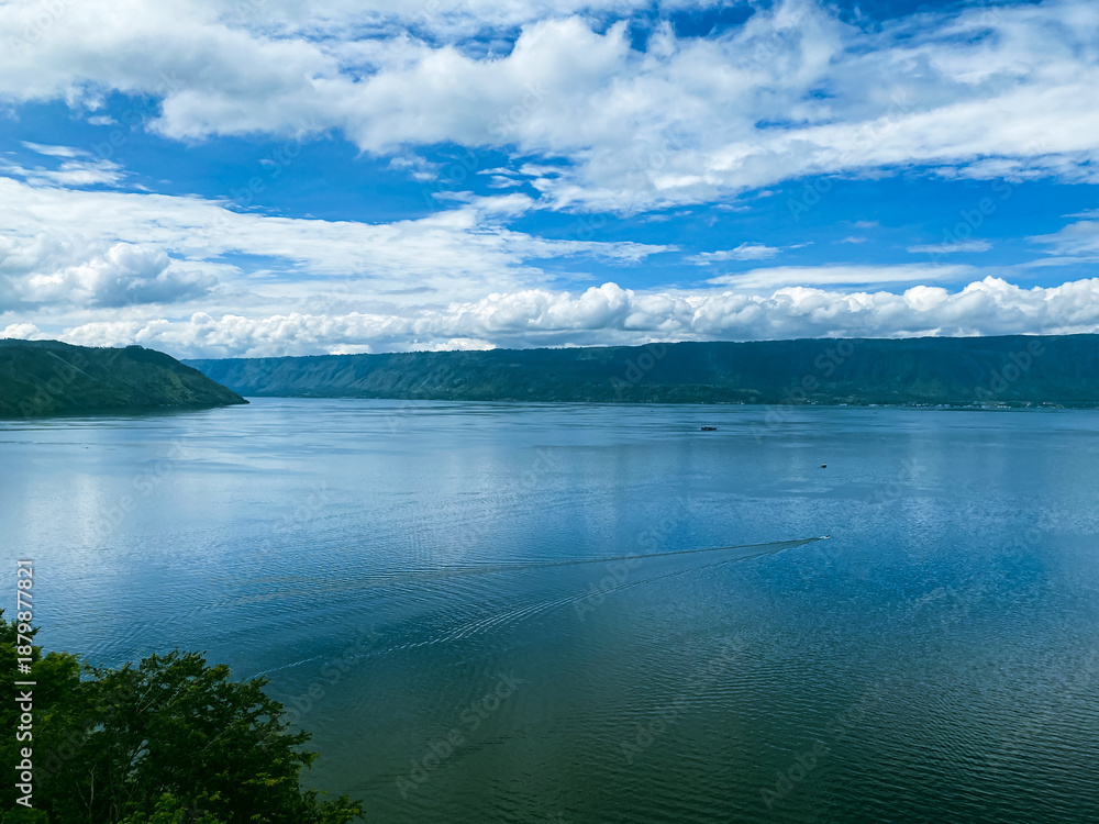 Fototapeta premium Lake Toba, North Sumatra 