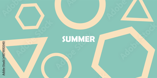 Set of summer covers with smooth abstract organic lines. Chaotic green, pink and violet hand-drawn looping lines on pastel background. Artistic design for banner or placard. Vector flat illustration