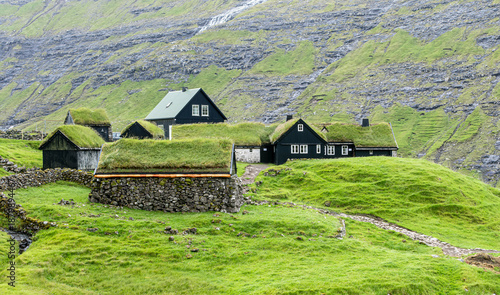Saksun village Feroe islands