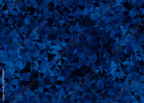 Abstract low-poly pattern featuring a dark, fiery color palette with reds, oranges, and deep browns