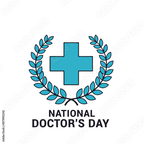 National Doctors Day Emblem