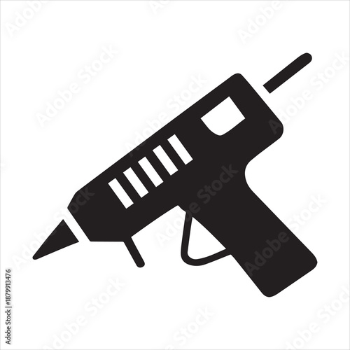 Glue gun tool for crafting and repairs melting hot adhesive sticks for bonding materials