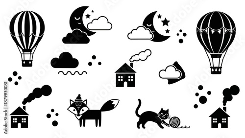 This flat illustration displays a modern city landscape with green terraces, layered buildings, and eco friendly urban planning concepts. The image represents sustainable architecture, green cities, a