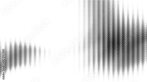 Canvastavla layered halftone dot background with gradual fade and abstract tonal separation