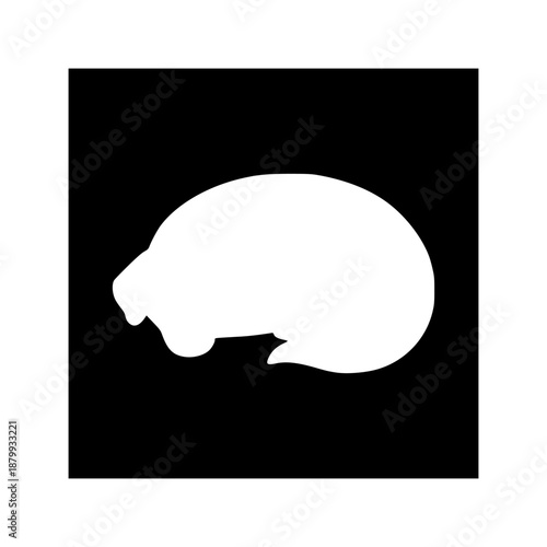 Dog Solid Black Silhouette Designs in Clean Flat Vector Composition