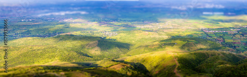 Panorámica de las montañas