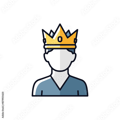 King Figure with Crown