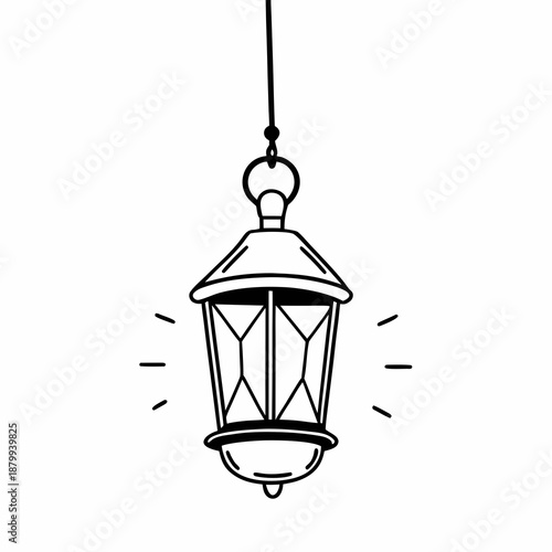 Minimalist Vector Art of a Classic Wine Stemware Glass