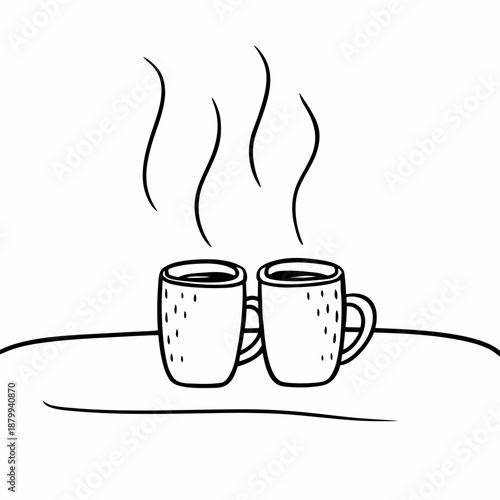 Minimal February Leap Year 29th Date Vector Illustration