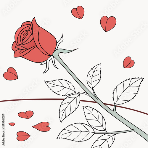 Clean February Monthly Planner Icon Vector Illustration for Scheduling