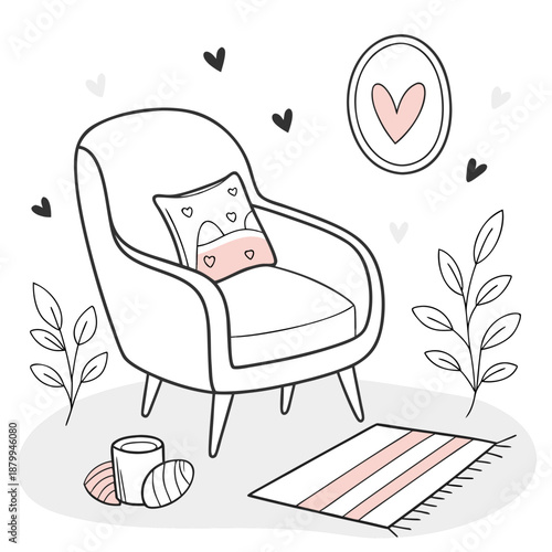 Amethyst Gemstone Crystal Vector Illustration