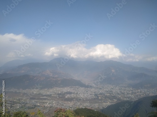 view from the top of mountain