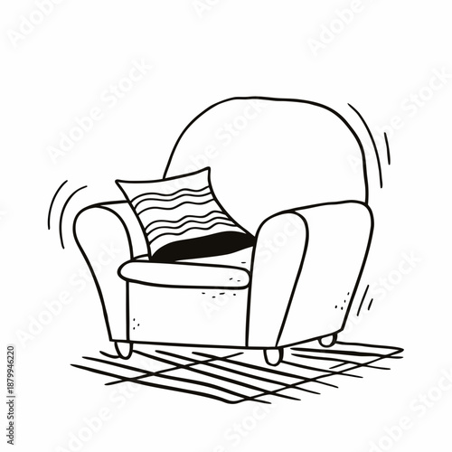 Hot Cocoa Mug with Marshmallows Cozy Winter Vector