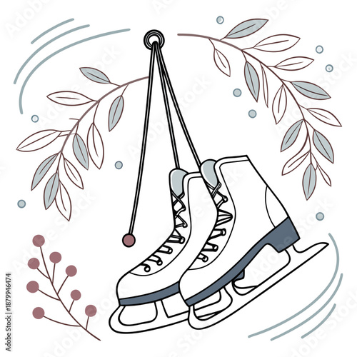 Cupid Angel with Bow and Arrow Vector Design