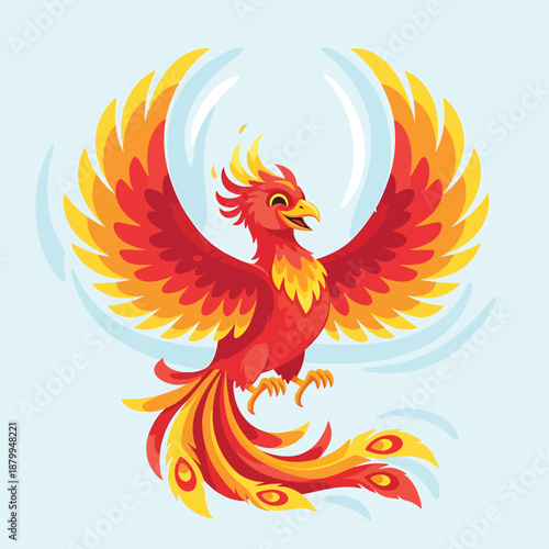 Vibrant Phoenix Rising