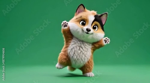 squirrel with a ball