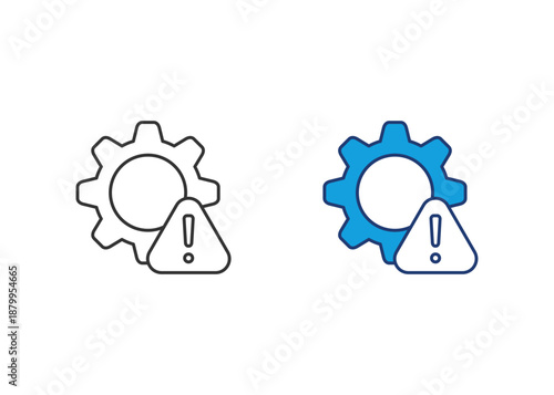 Risk Management Icon Set Multiple Style Collection