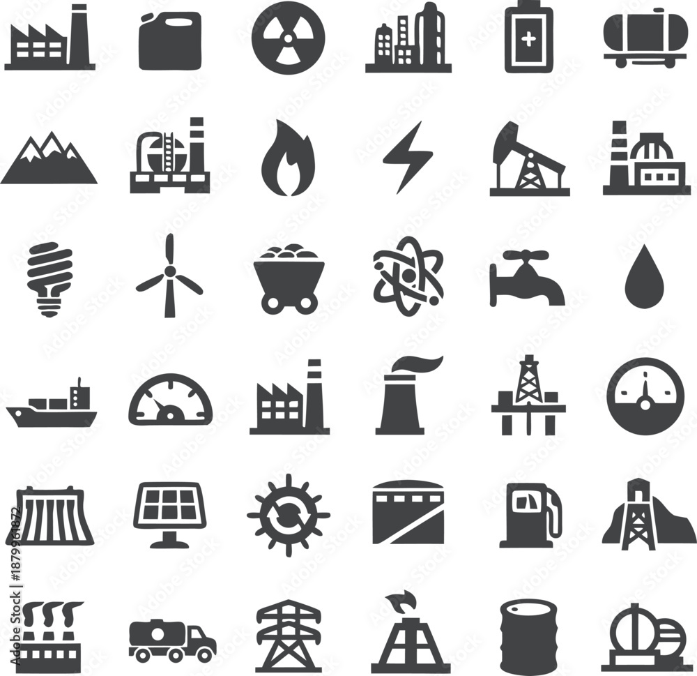 Fototapeta premium Industrial Oil