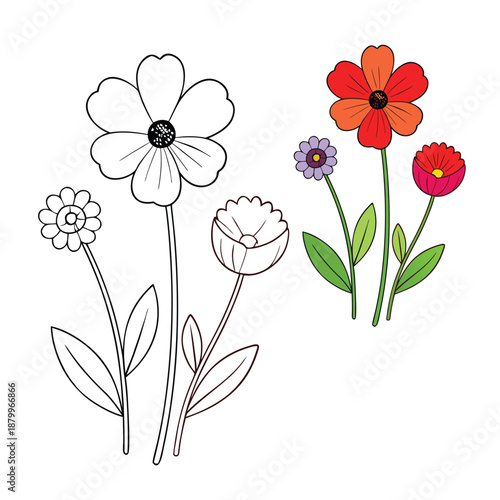 Bright spring poppies bloom with delicate petals and bold centers, dancing in warm sunlight and bringing fresh color, gentle charm, and joyful energy to gardens and fields.
