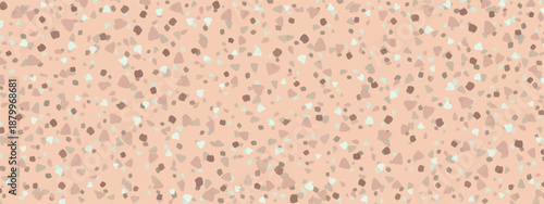 Terrazzo background, ceramic background texture with different speckles
