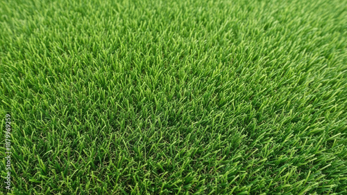 Wallpaper Mural Closeup view of lush green grass texture. Torontodigital.ca