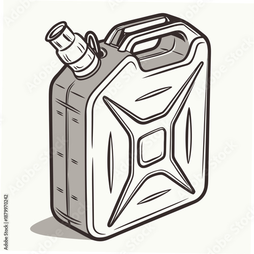 Gasoline jerry can