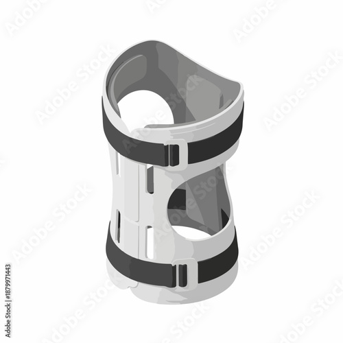 Isometric Medical Lumbar Support Brace Spinal Stability Healthcare Equipment