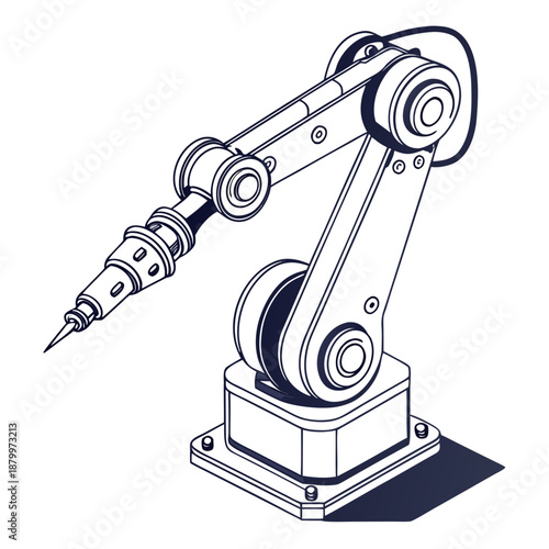 Industrial robot arm