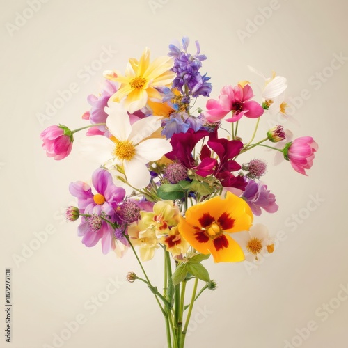 Colorful Spring Flower Bouquet