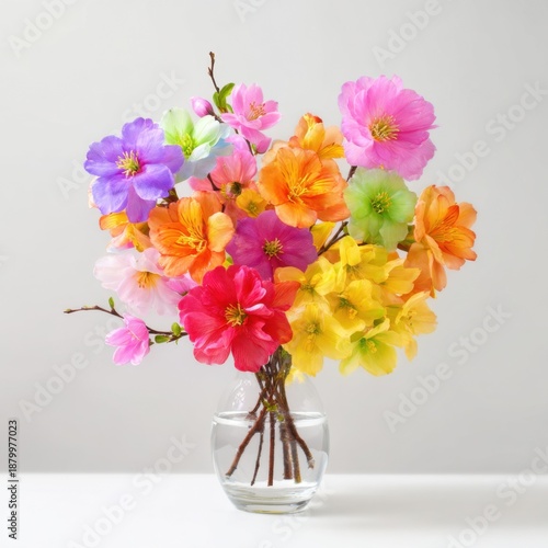 Vibrant Rainbow Flower Bouquet