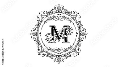 Vintage henna tattoo design featuring a vector illustration of an abstract background and decorative element for a circular business logo sign or time clock symbol web button icon stamp