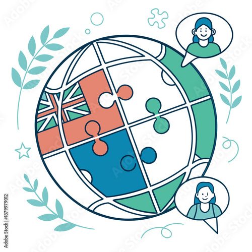 Global collaboration puzzle