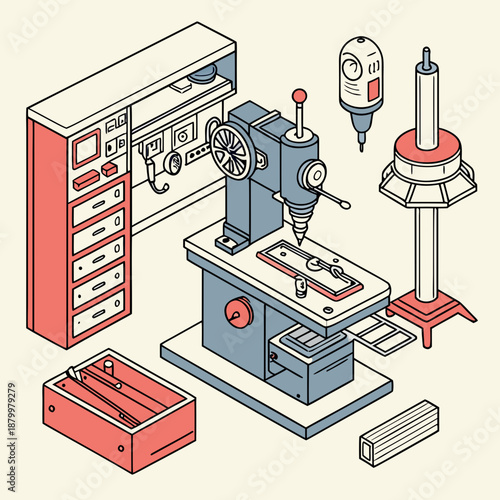 Cnc milling machine setup
