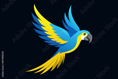 vector illustration of an eagle