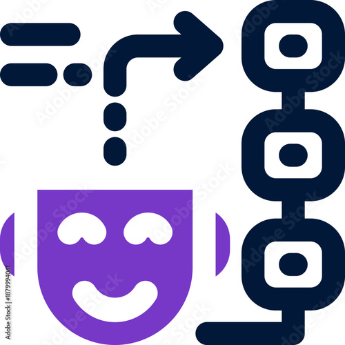 plan duotone icon. Sleek and modern vector icon for websites, mobile apps, marketing materials, and corporate design. Fully scalable and ready to use.