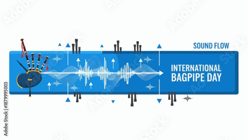 International Bagpipe Day Sound Flow Celebration.