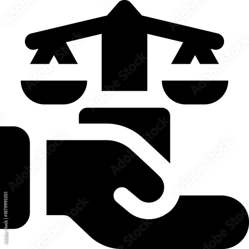 ethical glyph icon. Strong and solid vector icon for websites, mobile interfaces, presentations, and visual branding. High quality and easy to edit.