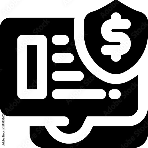 complaint glyph icon. Strong and solid vector icon for websites, mobile interfaces, presentations, and visual branding. High quality and easy to edit.