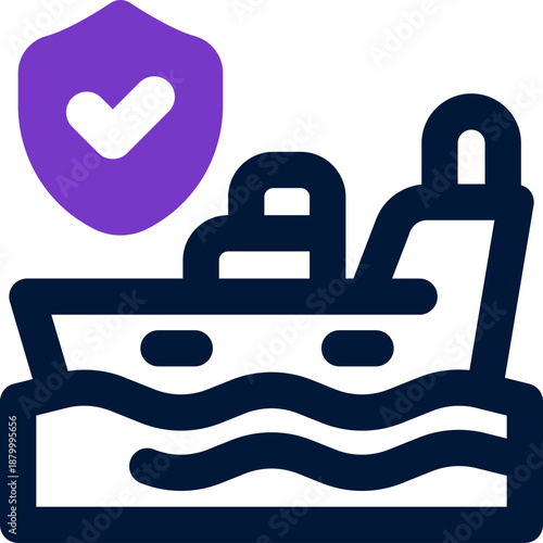 marine duotone icon. Sleek and modern vector icon for websites, mobile apps, marketing materials, and corporate design. Fully scalable and ready to use.