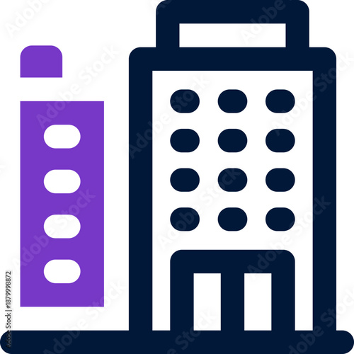 office duotone icon. Sleek and modern vector icon for websites, mobile apps, marketing materials, and corporate design. Fully scalable and ready to use.