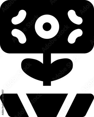 investment glyph icon. Strong and solid vector icon for websites, mobile interfaces, presentations, and visual branding. High quality and easy to edit.