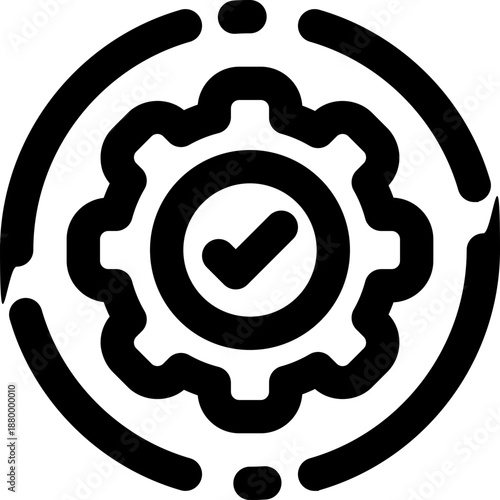 process line icon. Clean and minimalist vector icon for websites, mobile apps, presentations, and logos. Fully scalable and customizable for any project.