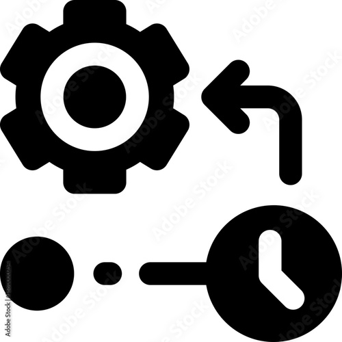 strategy glyph icon. Strong and solid vector icon for websites, mobile interfaces, presentations, and visual branding. High quality and easy to edit.