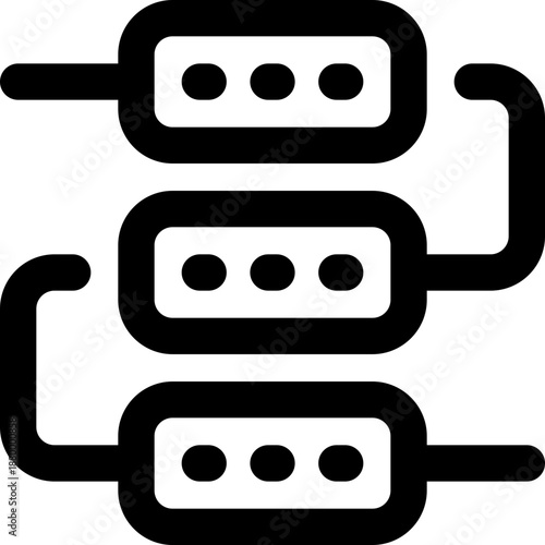 procedure line icon. Clean and minimalist vector icon for websites, mobile apps, presentations, and logos. Fully scalable and customizable for any project.