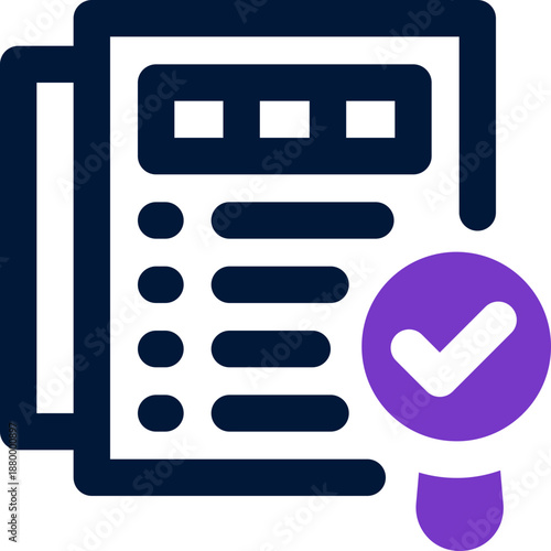 research duotone icon. Sleek and modern vector icon for websites, mobile apps, marketing materials, and corporate design. Fully scalable and ready to use.