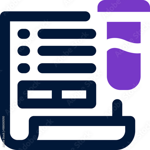 experiment duotone icon. Sleek and modern vector icon for websites, mobile apps, marketing materials, and corporate design. Fully scalable and ready to use.