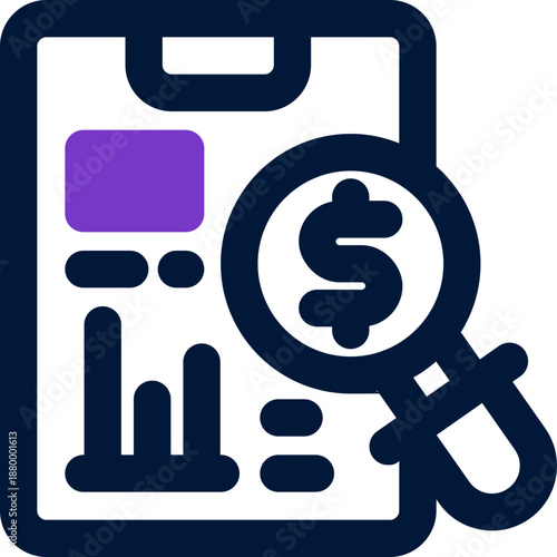 survey duotone icon. Sleek and modern vector icon for websites, mobile apps, marketing materials, and corporate design. Fully scalable and ready to use.