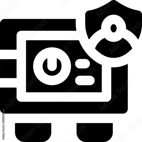 accessibility glyph icon. Strong and solid vector icon for websites, mobile interfaces, presentations, and visual branding. High quality and easy to edit.