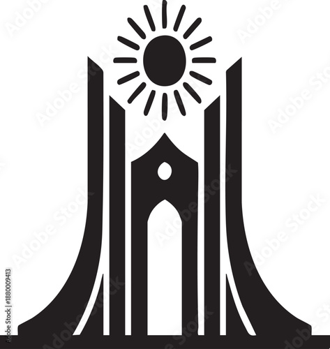 "Women Empowerment Silhouette - Black Vector Style Print